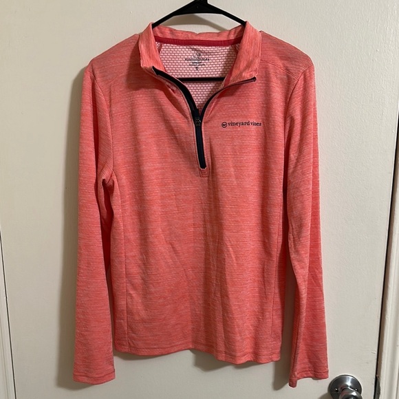 EUC Vineyard Vines Boys Performance Sankaty XL (18) Quarter Zip Pullover - Picture 1 of 5